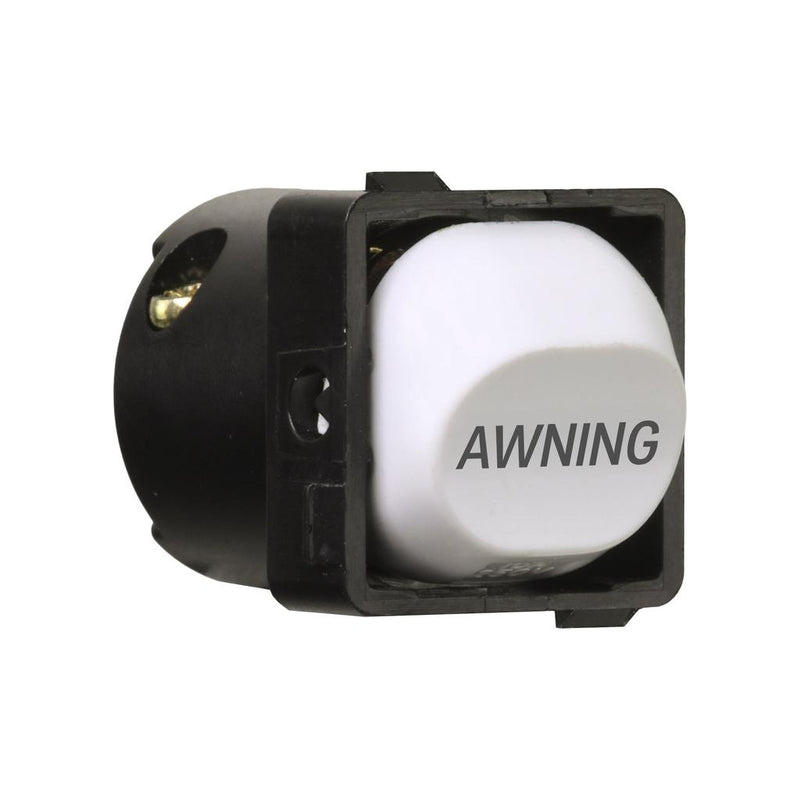 Load image into Gallery viewer, Iluma 10A Single Pole Switch Awning Print Mechanism White
