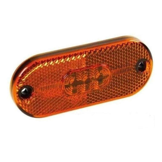 Iluma 12V Amber LED Side Marker & Reflector Amber