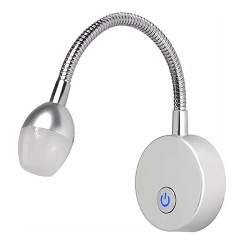 Iluma 12V Reading Flexible Light With Touch On / Off Blue Light Switch