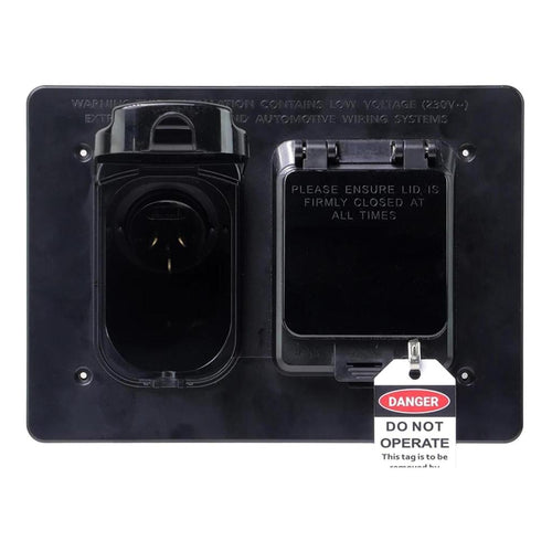 Iluma 15A Power Inlet with 1*16A NHP RCBO