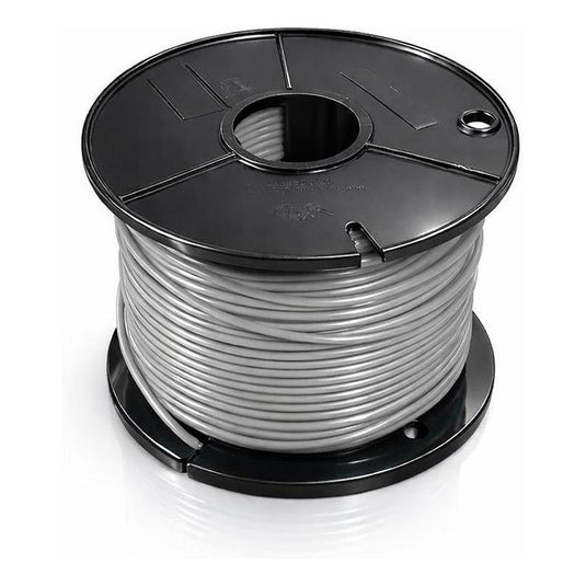Iluma 2.5mm Speaker Grey / Black Trace Cable 500m Roll