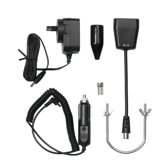 Iluma 360 Degree Omni Directional UFO TV Power Antenna Black