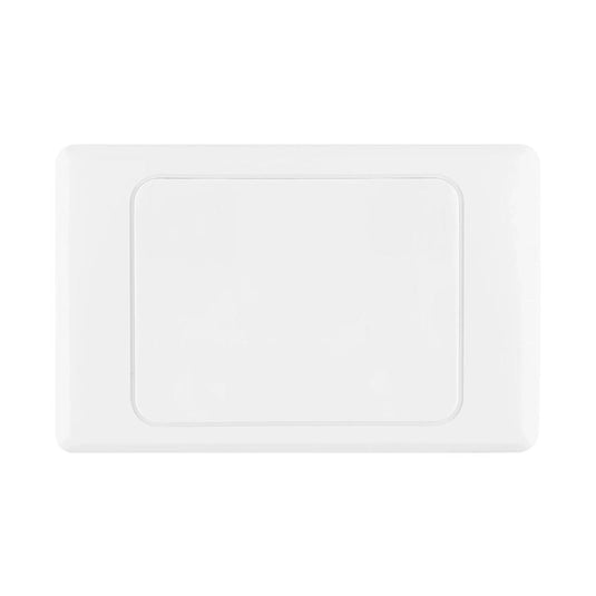 Iluma Blank Light Switch Cover Plate White