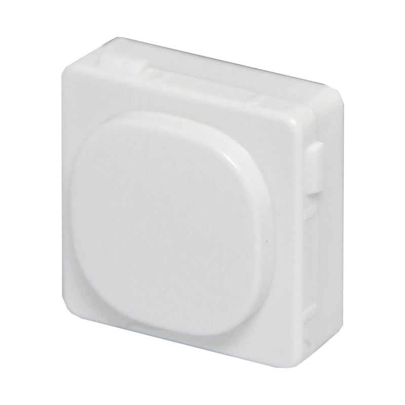 Load image into Gallery viewer, Iluma Blank Plate Button Mechanism Insert White

