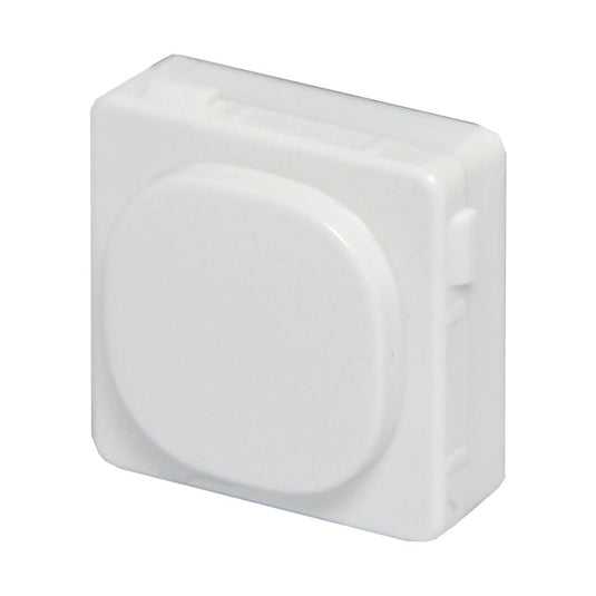 Iluma Blank Plate Button Mechanism Insert White