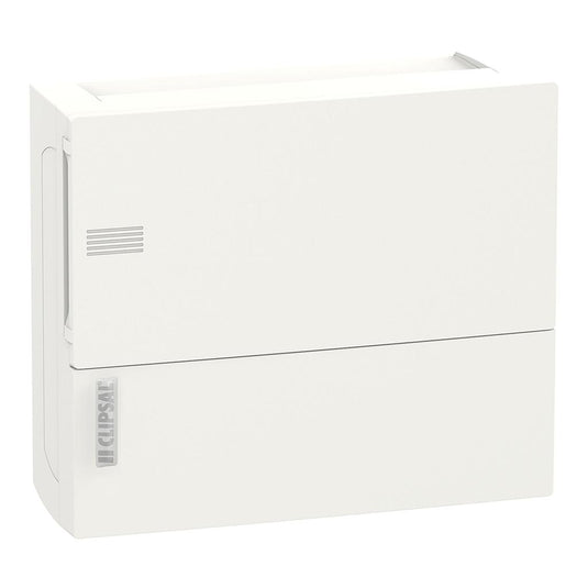Iluma Clipsal RESI MAX Surface Mount 1 Row 8 Module Switchboard Enclosure