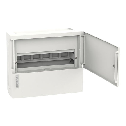 Iluma Clipsal RESI MAX Surface Mount 1 Row 8 Module Switchboard Enclosure