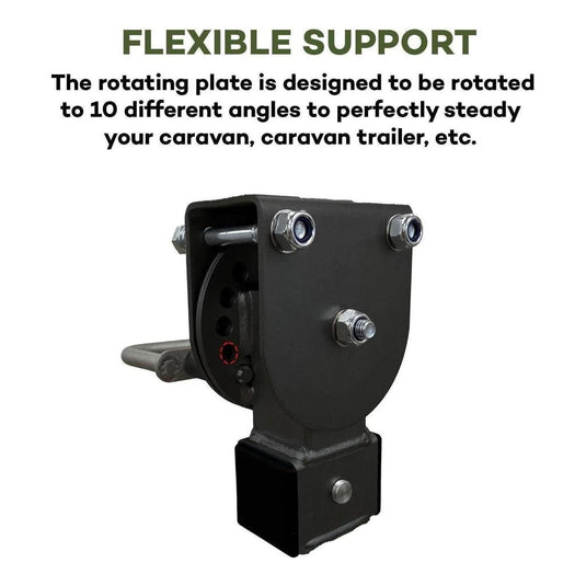 Iluma Drop Down Stabilizer leg Corner Steadies 420mm Black