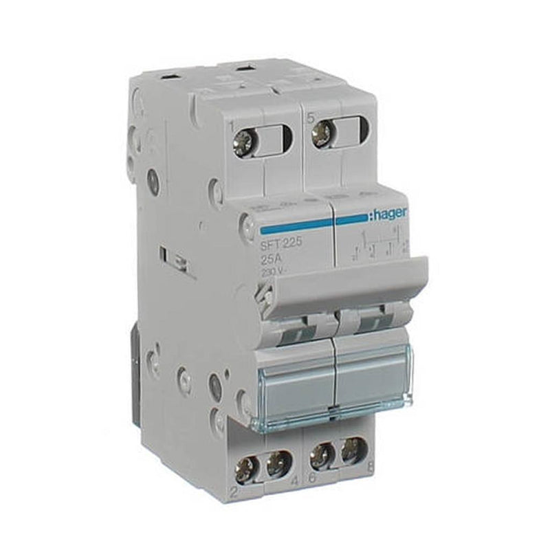 Load image into Gallery viewer, Iluma HAGER Electrical Changeover Switch 2 Pole 25 Amp
