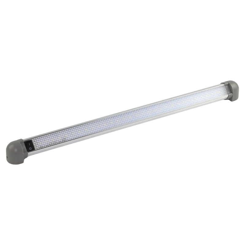 Load image into Gallery viewer, Iluma LED 18.50" 470mm 12 - 28v Interior Swivel Light With On/Off Switch Silver
