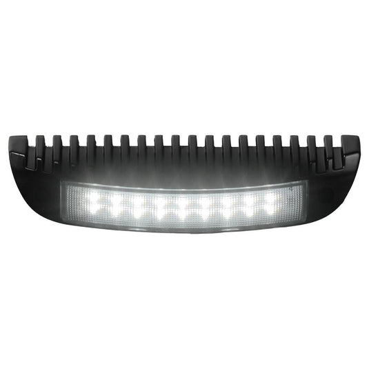Iluma LED 9" 230mm Awning Amber/White Bug Light IP67 Black