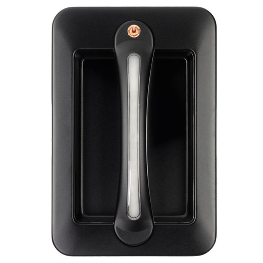 Iluma Led Dimmable Grab Handle White Light with Amber Night Light Black Bargman Style
