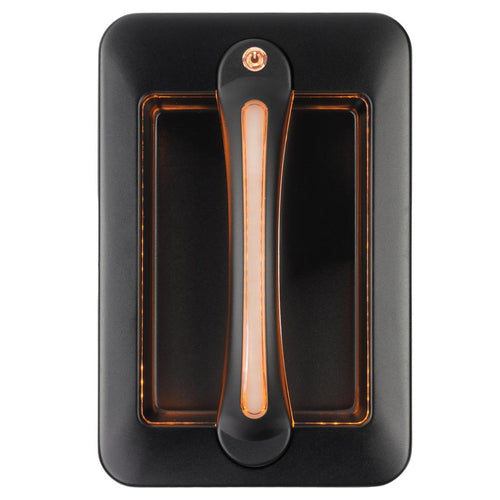 Iluma Led Dimmable Grab Handle White Light with Amber Night Light Black Bargman Style
