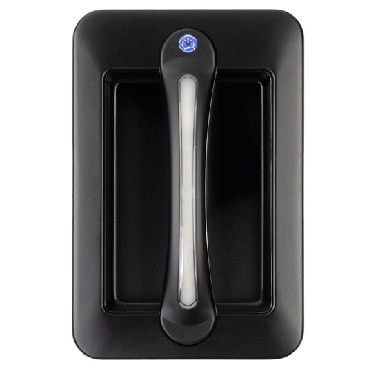 Iluma Led Dimmable Grab Handle White Light with Blue Night Light Black Bargman Style