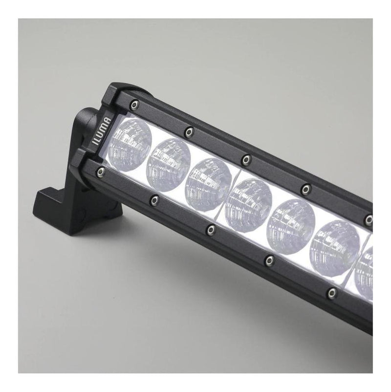 Load image into Gallery viewer, Iluma Light Bar 3W Cree 12 LED Amber/White Bug Light 14" 354mm Length Flood Beam Black
