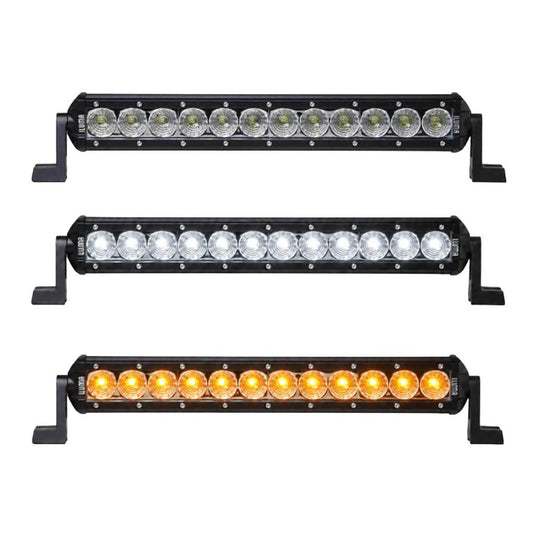Iluma Light Bar 3W Cree 12 LED Amber/White Bug Light 14