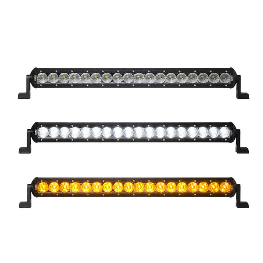 Iluma Light Bar 3W Cree 18 LED Amber/White Bug Light 20