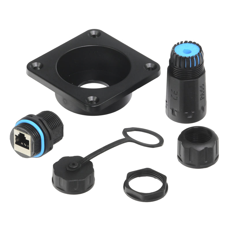 Load image into Gallery viewer, Iluma RJ45 Coupler Plug Connector Cat 6 Inc Panel Mount Plate Starlink Gen 3
