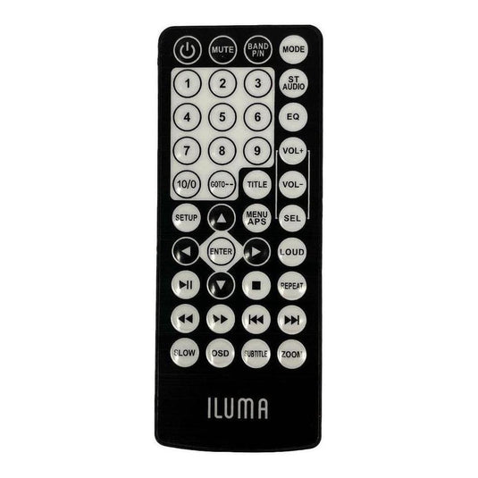 Iluma Radio Head unit Stereo With CD/DVD/Bluetooth Combo