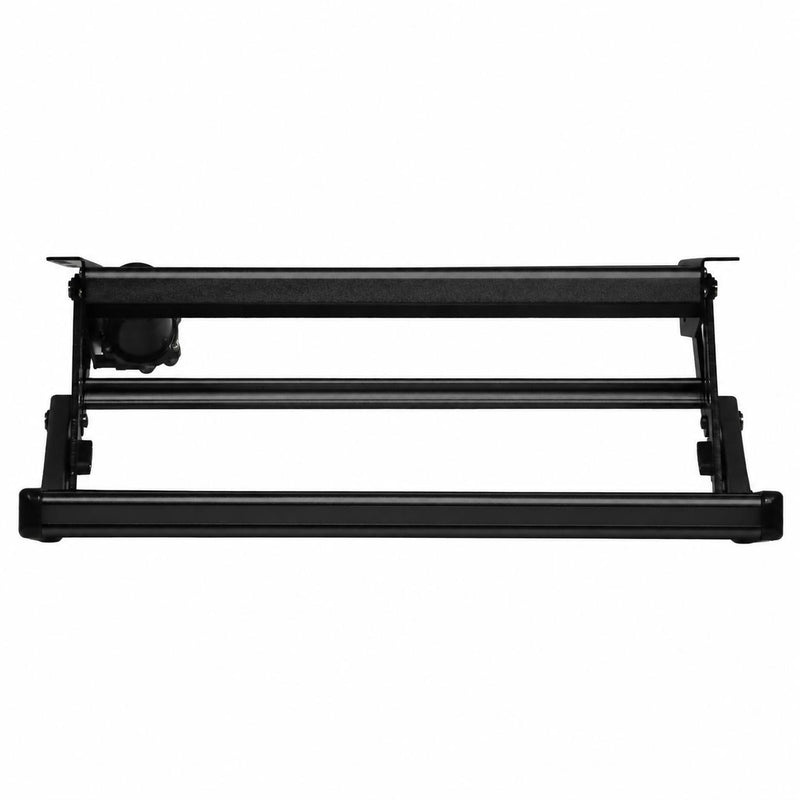 Load image into Gallery viewer, Iluma Single Electric Aluminium Step Inc Amber LED Light Black
