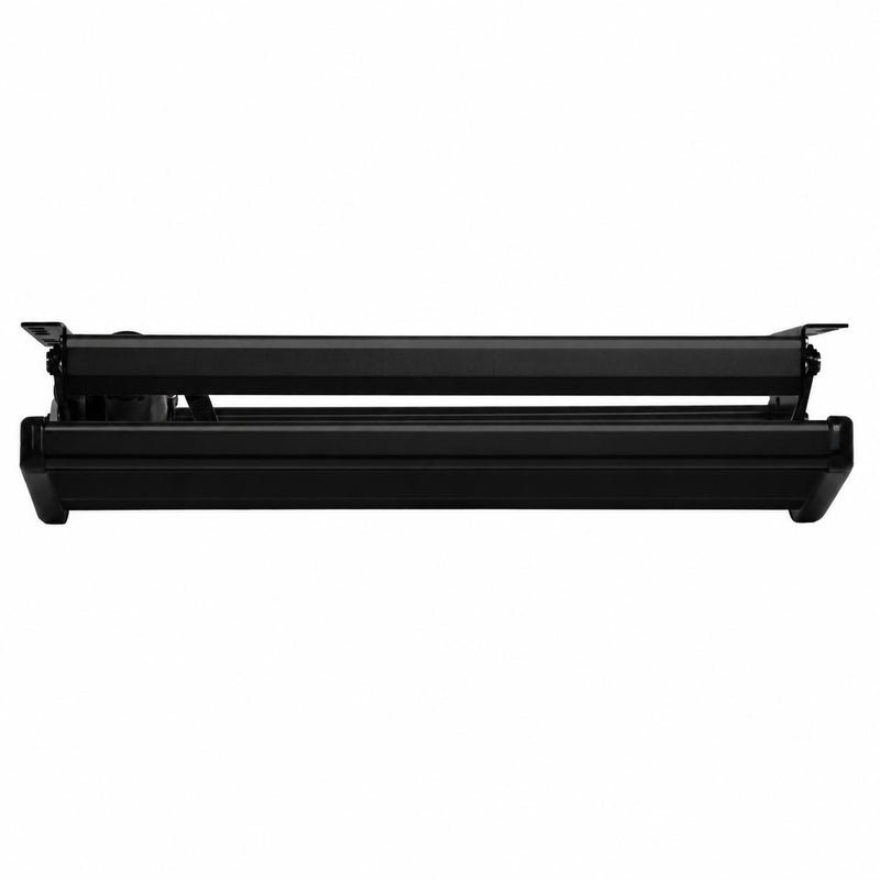 Load image into Gallery viewer, Iluma Single Electric Aluminium Step Inc Amber LED Light Black

