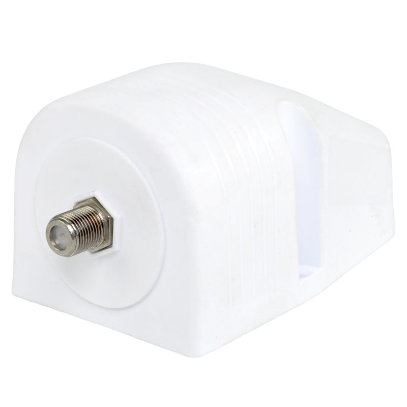 Load image into Gallery viewer, Iluma Surface Mount TV Antenna Port F Type White
