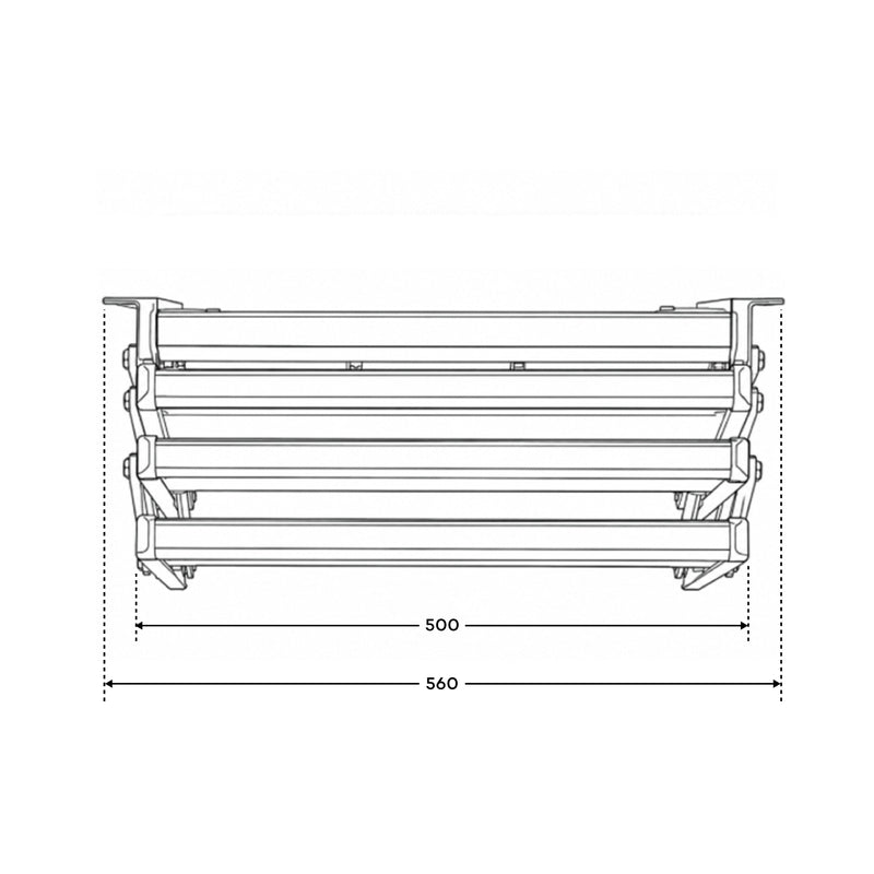 Load image into Gallery viewer, Iluma Triple Electric Aluminium Step Inc Amber LED Light Silver

