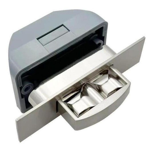 Karina Push Lock Cabinet Handle Brushed Nickel