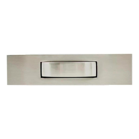 Karina Push Lock Cabinet Handle Brushed Nickel