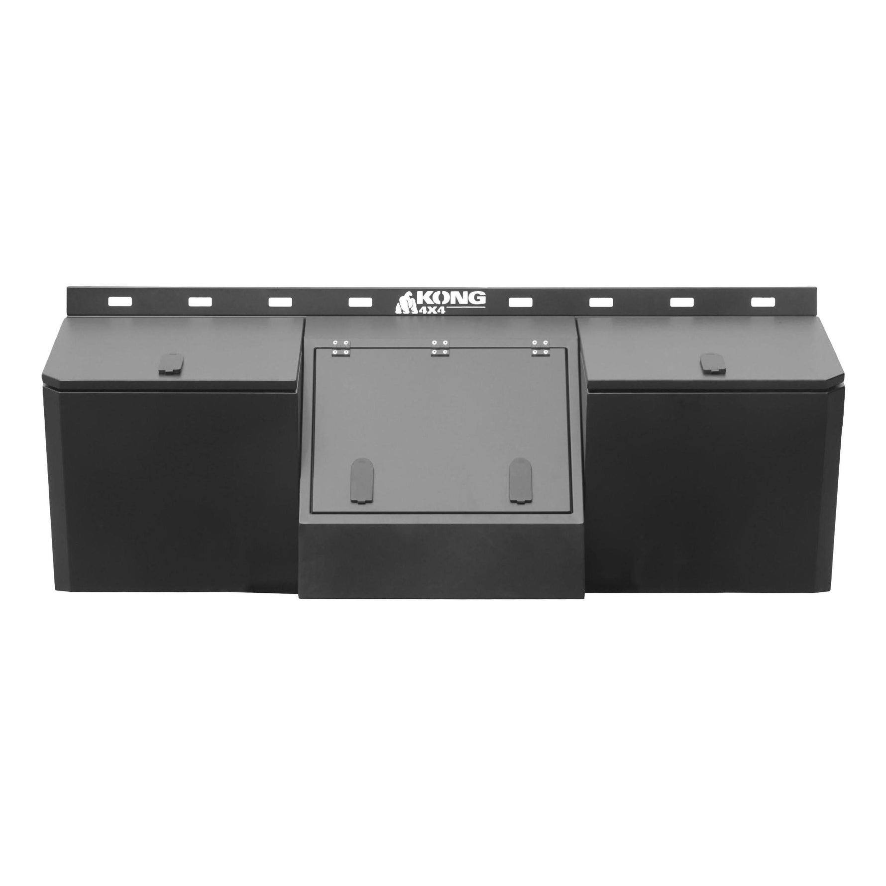 Kong Black Aluminium Beast Tool Box 4 Compartments 2100x1133x755mm ...