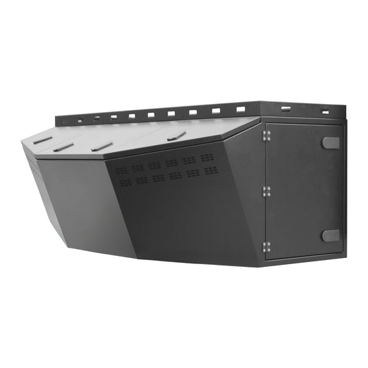 Kong Black Aluminium Monster Tool Box 4 Compartments 2100x1159x830mm