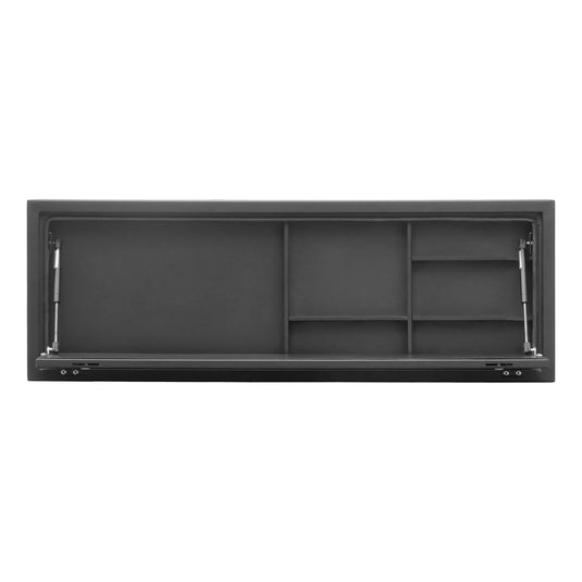 Kong External Picnic Table 1300 x 450 with Spice Rack/Bar Shelves