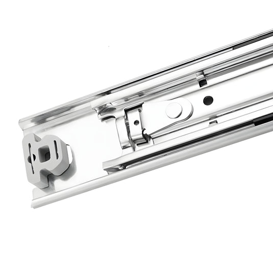 Kong Heavy Duty RH Locking Drawer Slides Stainless Steel 600mm - 120Kgs Pair