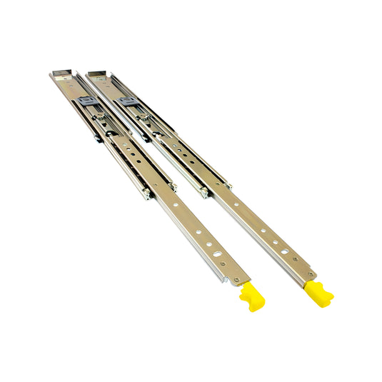 Kong Heavy Duty RH/LH Locking Drawer Slides Stainless Steel 1100mm - 220Kgs Pair