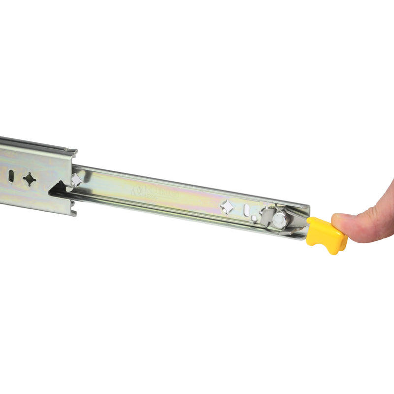 Load image into Gallery viewer, Kong Heavy Duty RH/LH Locking Drawer Slides Stainless Steel 700mm - 120Kgs Pair
