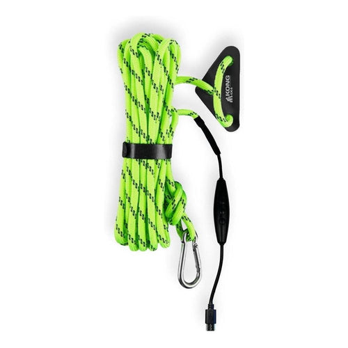 Kong LED Tiedown Rope with USB-C 6 Meter Length Green