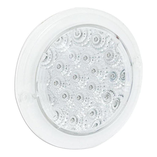 LED Autolamp 102 Series 12V Round Indicator Lamp 130mm Clear Lens