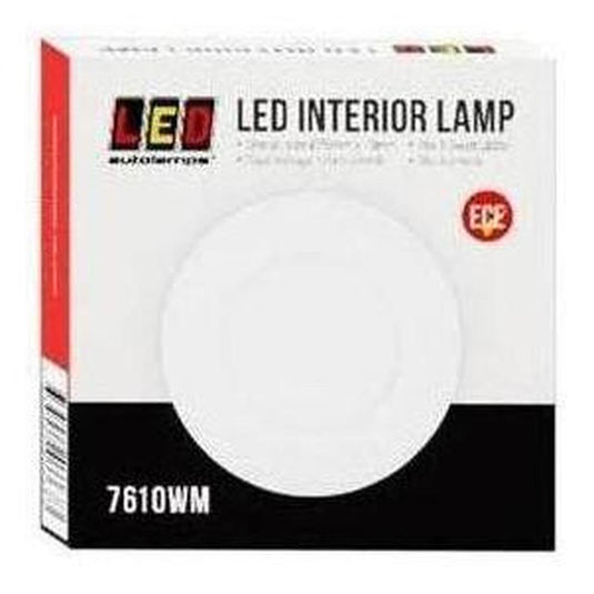 LED Autolamp 10V/30V Small Round Interior/Exterior Lamp IP67