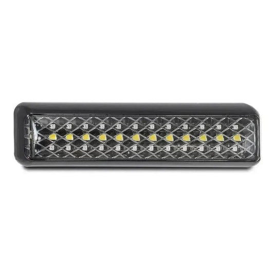 LED Autolamp 12/24V LED Stop/Tail/Indicator/Reverse Lamp 200x50x28mm Twin Blister