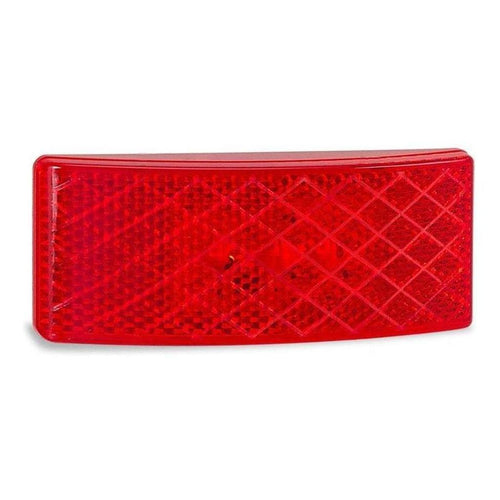 LED Autolamp 12/24V Red Side Marker with Built in Reflector 100x38x13mm