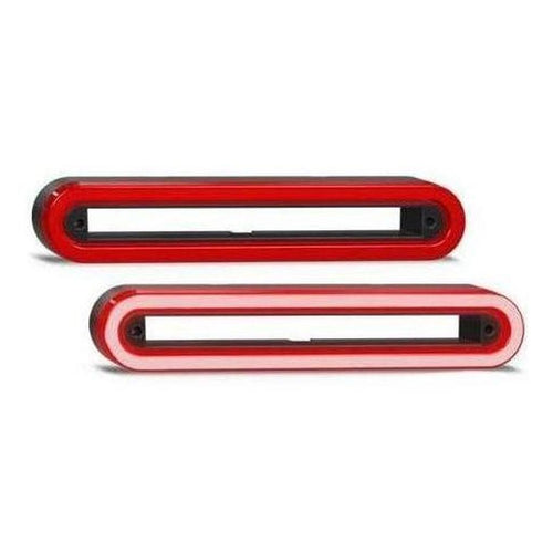 LED Autolamp 12V 235 Series Taillight Lamp Bracket Red Lense