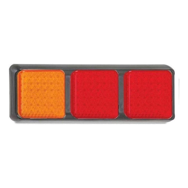 Load image into Gallery viewer, LED Autolamp 12V Combination Stop/Tail/Indicator Lamp 278x100x28mm Blister
