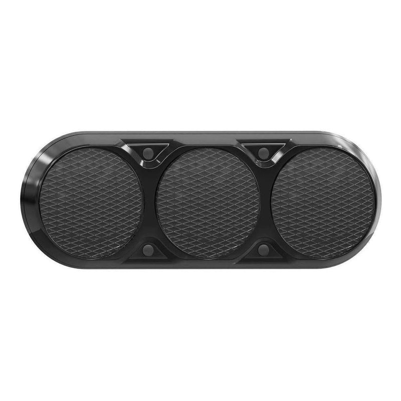 Load image into Gallery viewer, LED Autolamp 12V Combination Stop/Tail/Indicator Taillight Clear Lense Black 407x147x35mm
