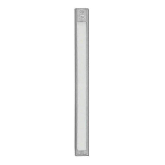 LED Autolamp 12V Interior Strip Light with Touch Sensor Switch Silver 410x40x11mm