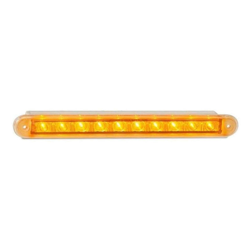 Load image into Gallery viewer, LED Autolamp 12V LED Sequential Clear Indicator Strip Lamp Recessed Mount
