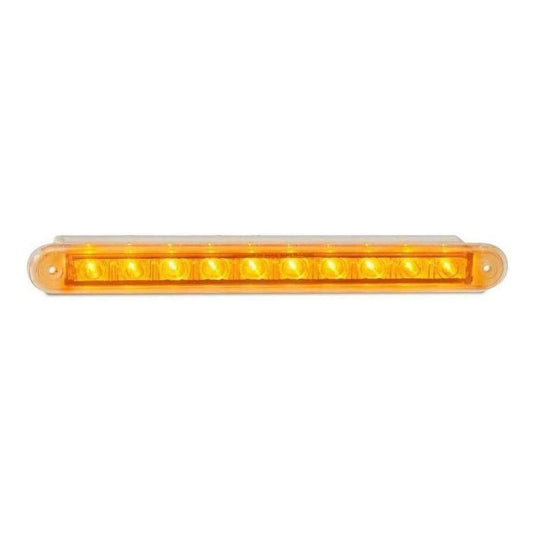 LED Autolamp 12V LED Sequential Clear Indicator Strip Lamp Recessed Mount