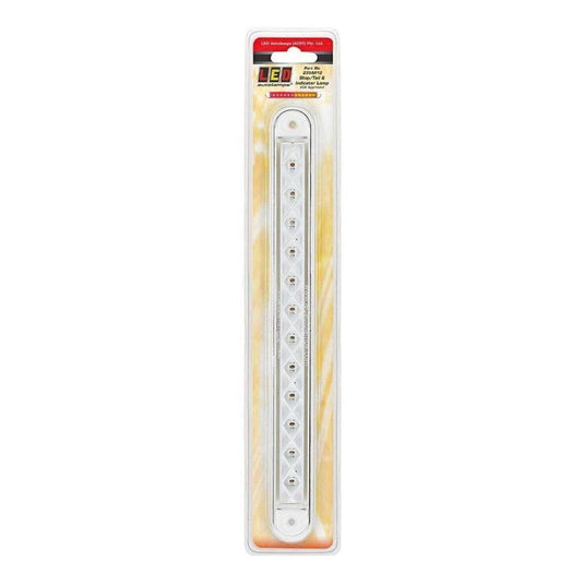 LED Autolamp 12V LED Stop/Tail Indicator Strip Lamp Recessed Mount