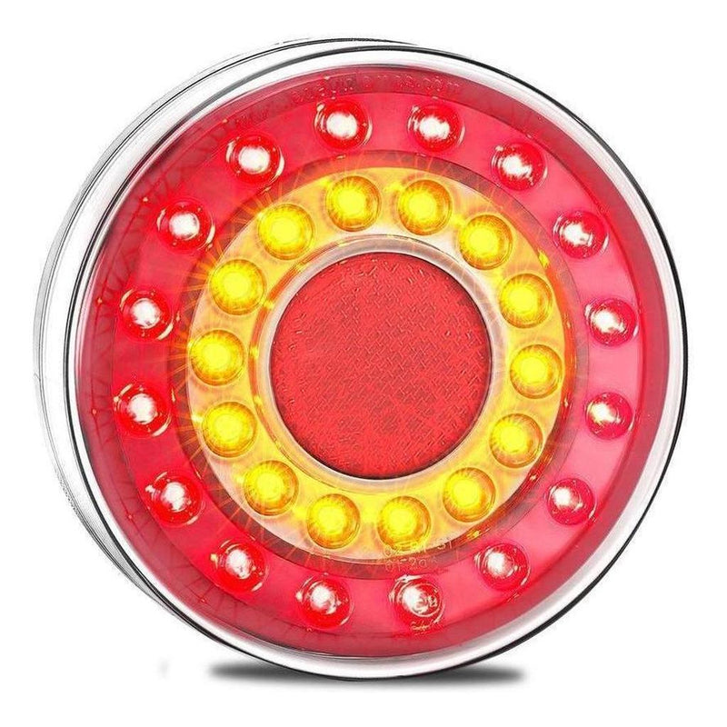 Load image into Gallery viewer, LED Autolamp 12V Maxi Lamp Stop/Tail/Indicator/Reverse/Reflector Color Lens Light
