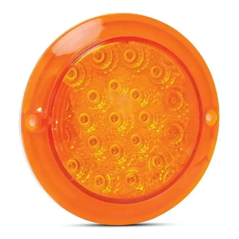 Load image into Gallery viewer, LED Autolamp 12V Round Amber Indicator Taillight 130mm
