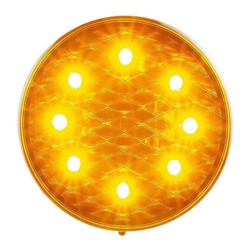 Load image into Gallery viewer, LED Autolamp 12V Round Amber Indicator Taillight 80mm
